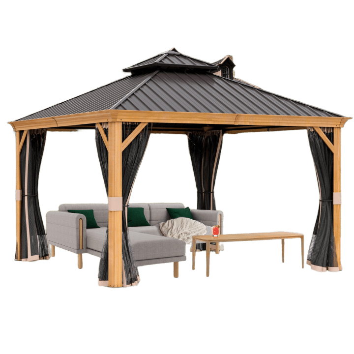 Caesar 12' x 12' Hardtop Gazebo
