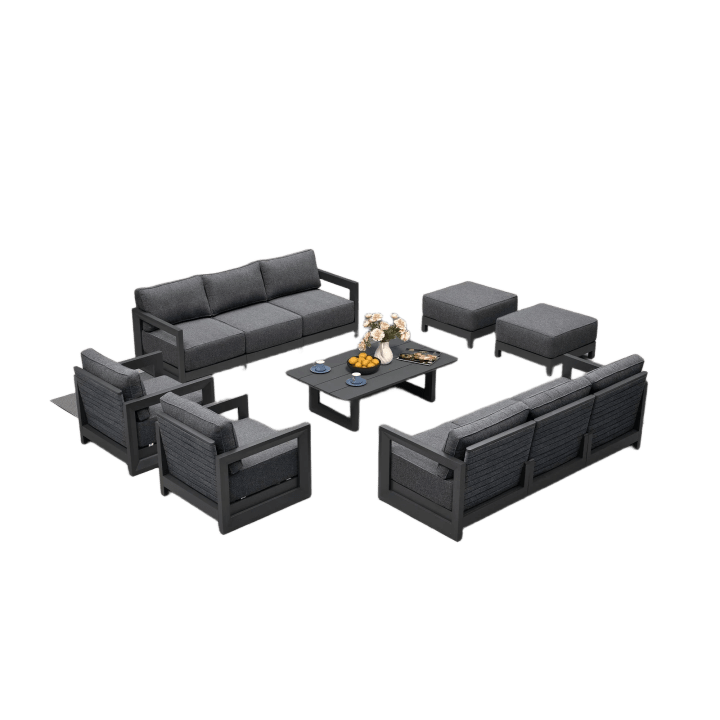 Caesar Enclosed Patio Conversation Set