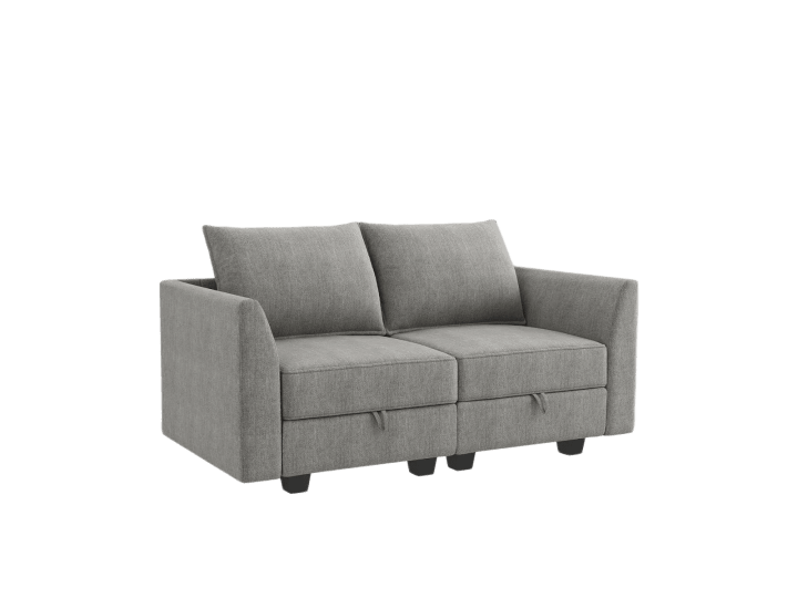 Classic 2-Piece Polyester Loveseat