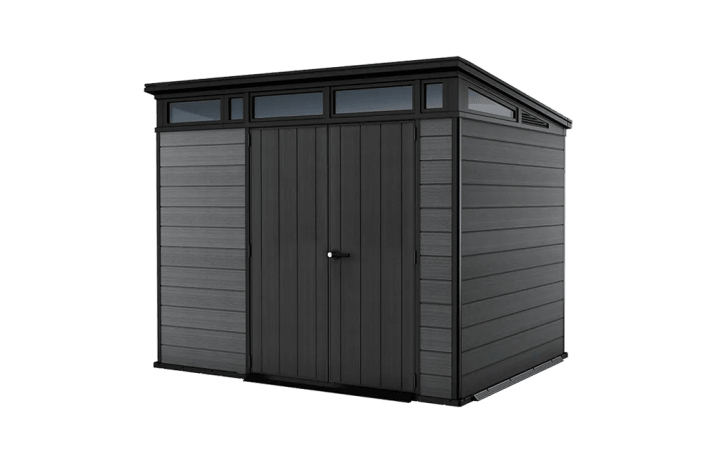 Cortina 9x7 Storage Shed - Graphite
