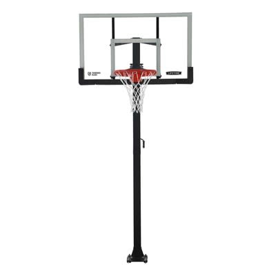Crank Adjust Bolt Down Basketball Hoop (54-Inch Tempered Glass)