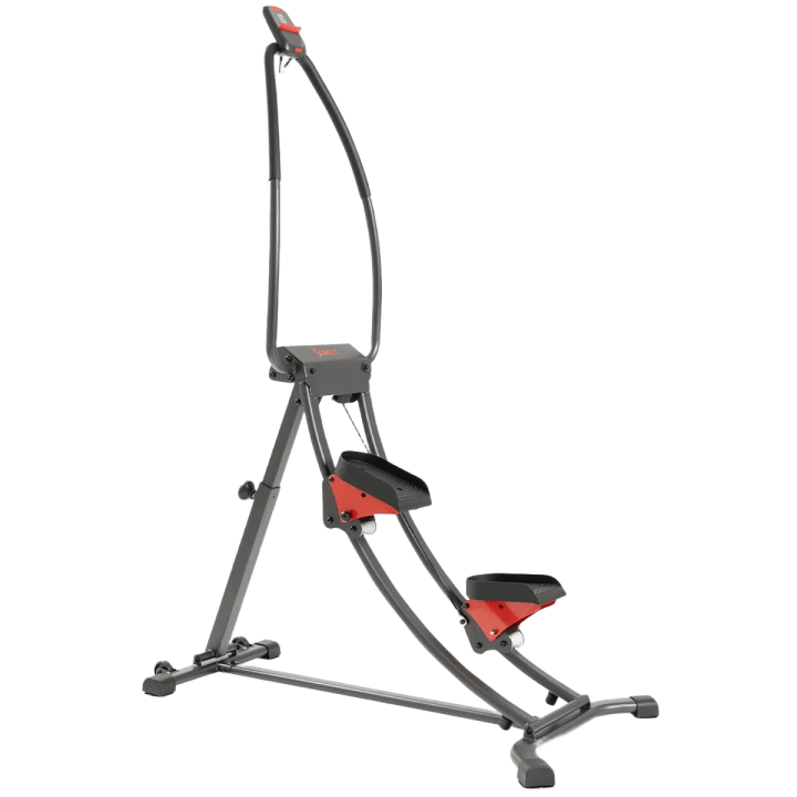 Curved Step Climber with Long Stride & 4 Incline Angles