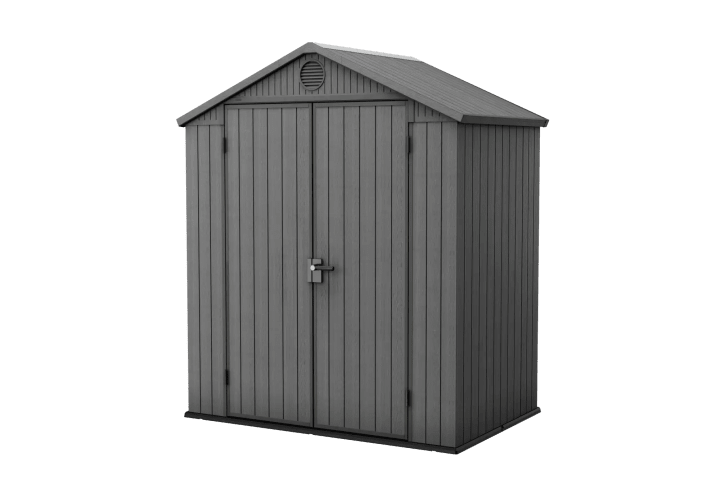 Darwin 6x4 Storage Shed - Graphite
