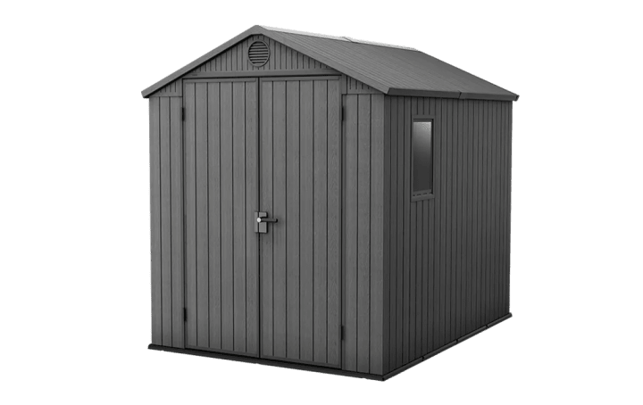 Darwin 6x8 Storage Shed - Graphite