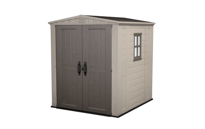 Factor 6x6 Storage Shed - Brown