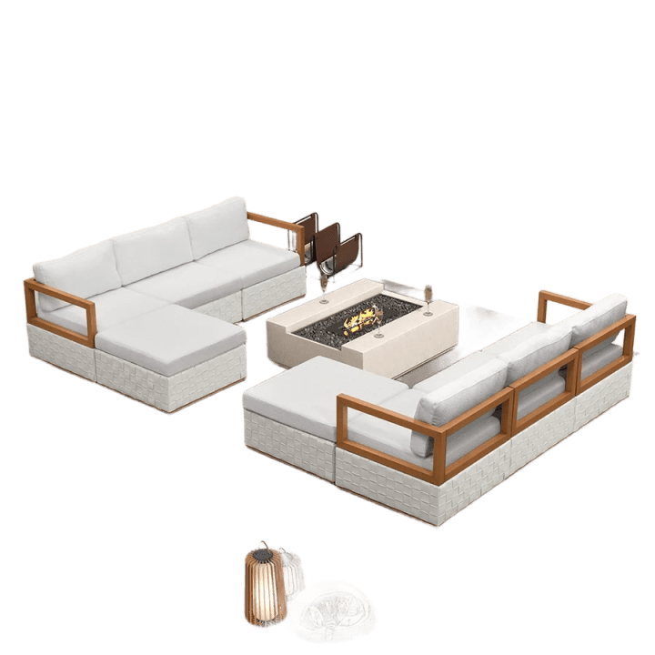 Griffin L-shaped Patio Conversation Set