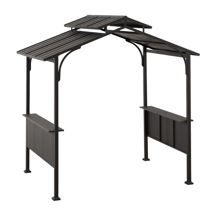 Hanscom Hardtop Grill Gazebo, 8' x 5'