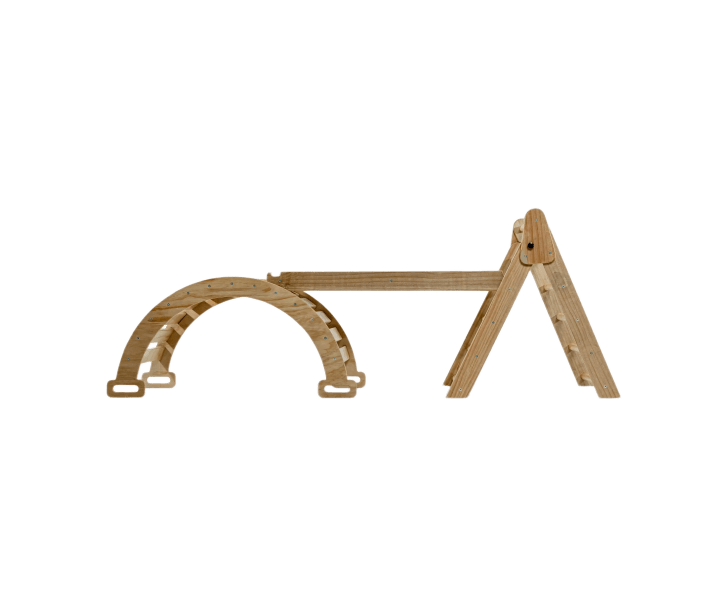 Hazel | Pikler Triangle, Slide & Rocker Set