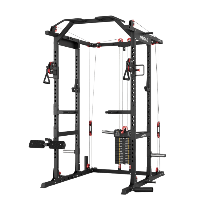 K6-2.0 Elite All-in-One Trainer with Weight Stack - K6-2.0 Elite / Steel - 160lbs