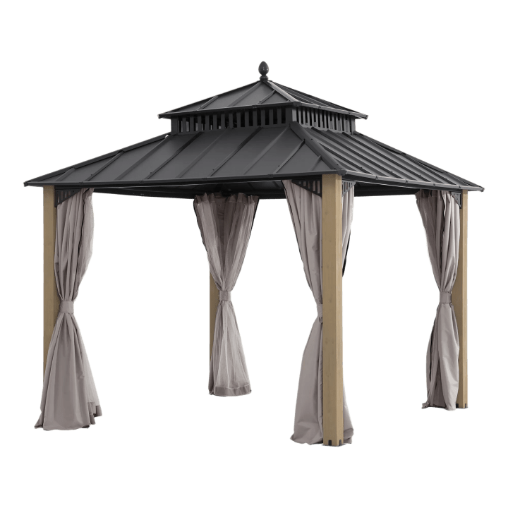 Kingston Elite Cedar Gazebo, 10' x 10'