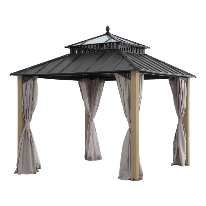 Kingston Horizon PC-Vent Cedar Gazebo, 10' x 10'