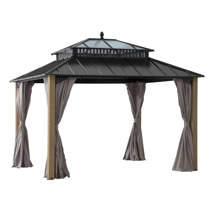 Kingston Horizon PC-Vent Cedar Gazebo, 12' x 10'