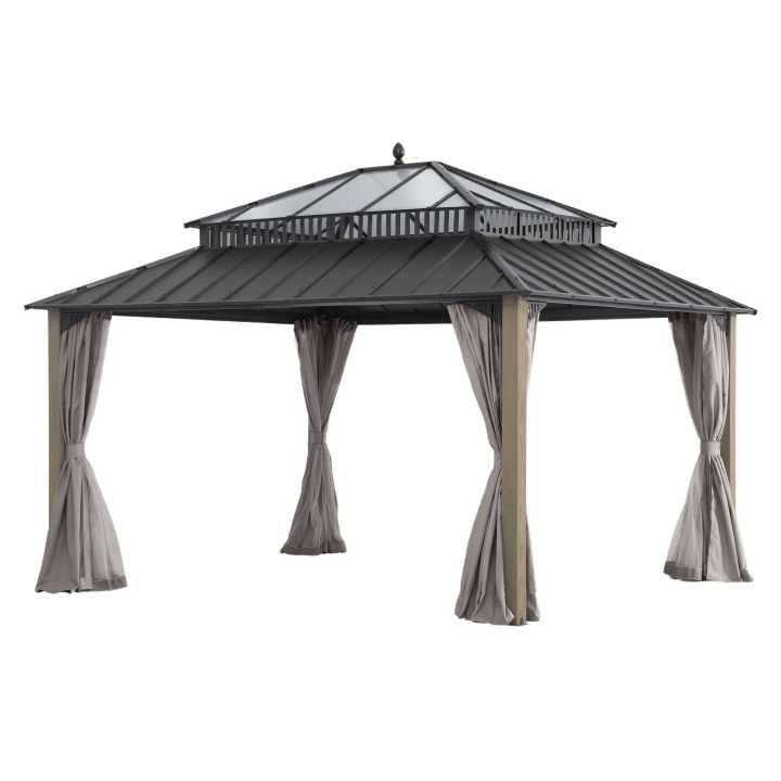 Kingston Horizon PC-Vent Cedar Gazebo, 12' x 14'