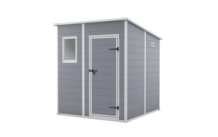Manor 6x6 Storage Shed - Grey