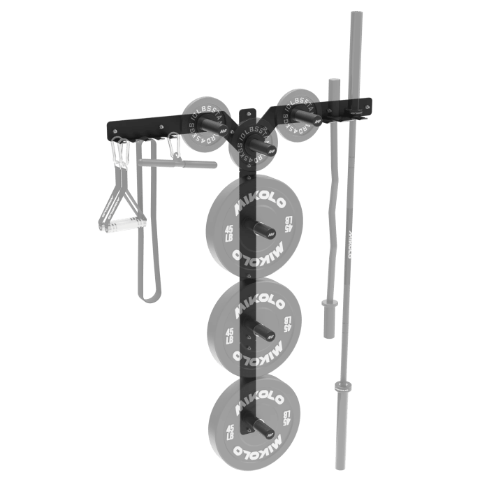 Multipurpose Wall Mounted Storage Rack