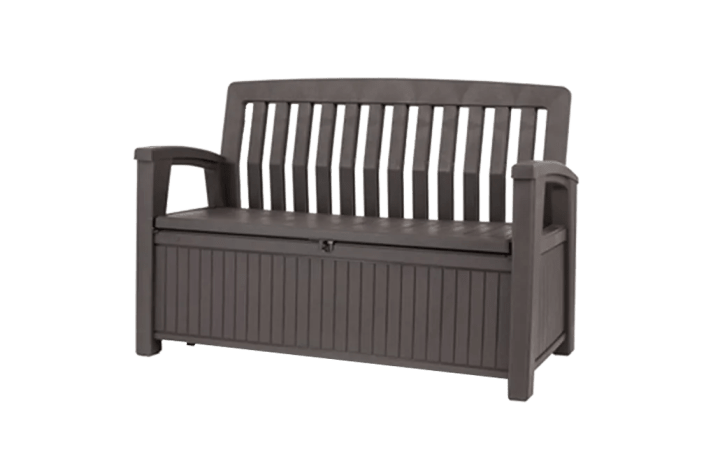 Patio 60 Gallon Outdoor Storage Bench - Brown