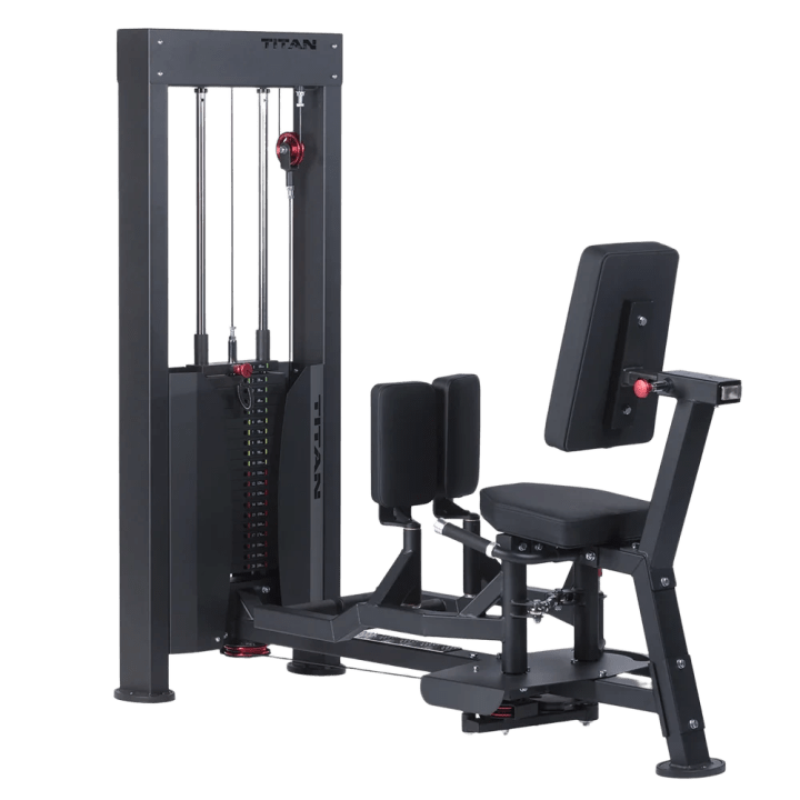Selectorized Hip Abductor Adductor Machine
