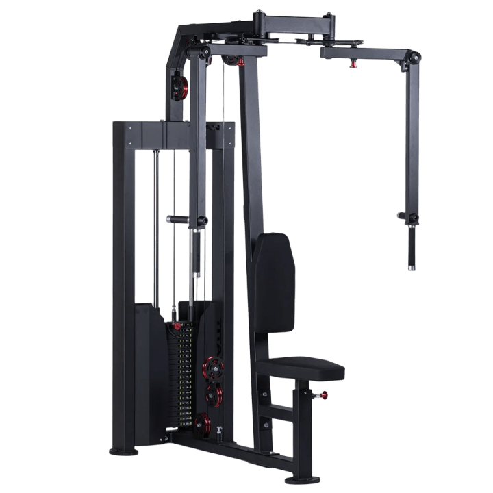 Selectorized Pec Fly and Reverse Delt Machine