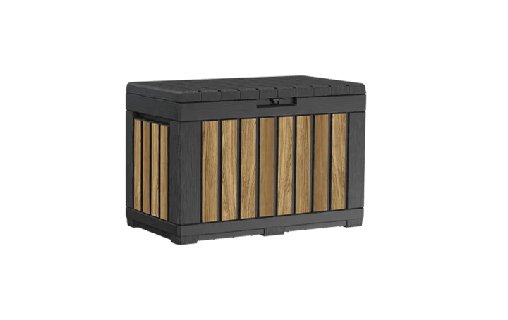 Signature 50 Gallon Deck Box - Oak Brown