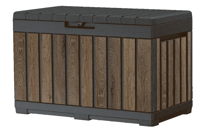 Signature 50 Gallon Deck Box - Walnut Brown