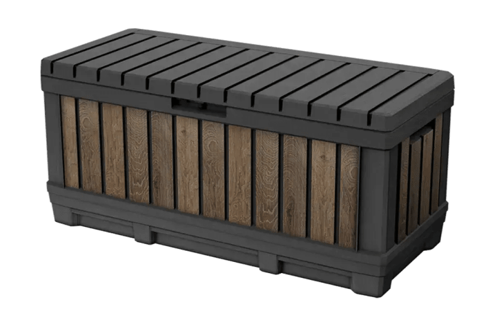 Signature 92 Gallon Deck Box - Walnut Brown