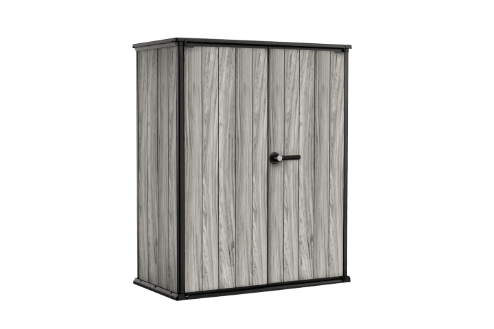 Signature Vertical Storage Shed - Storm Grey