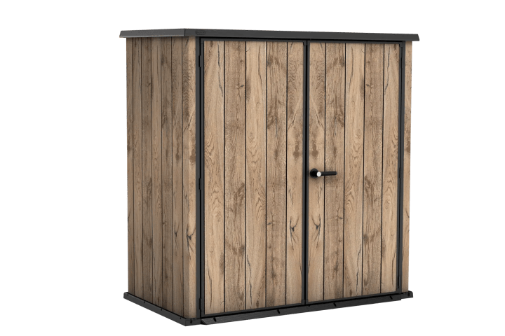 Signature Vertical XL Storage Shed - Pine Brown