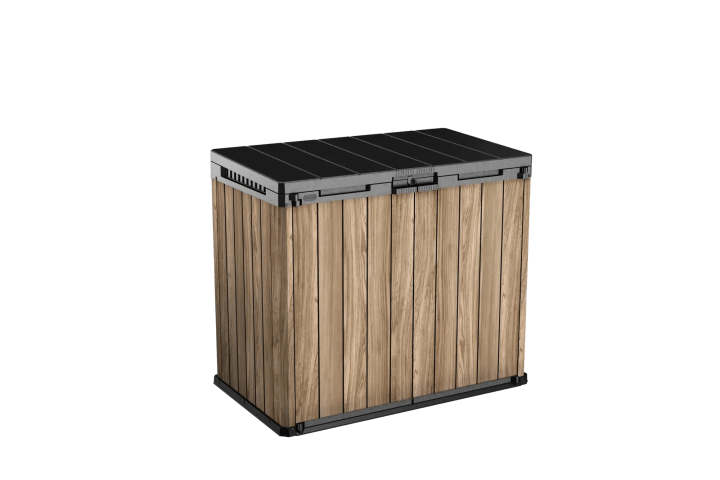 Store-It-Out Signature Storage Shed - Oak Brown