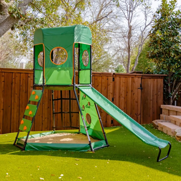 SummitPro Climbing Tower With Slide
