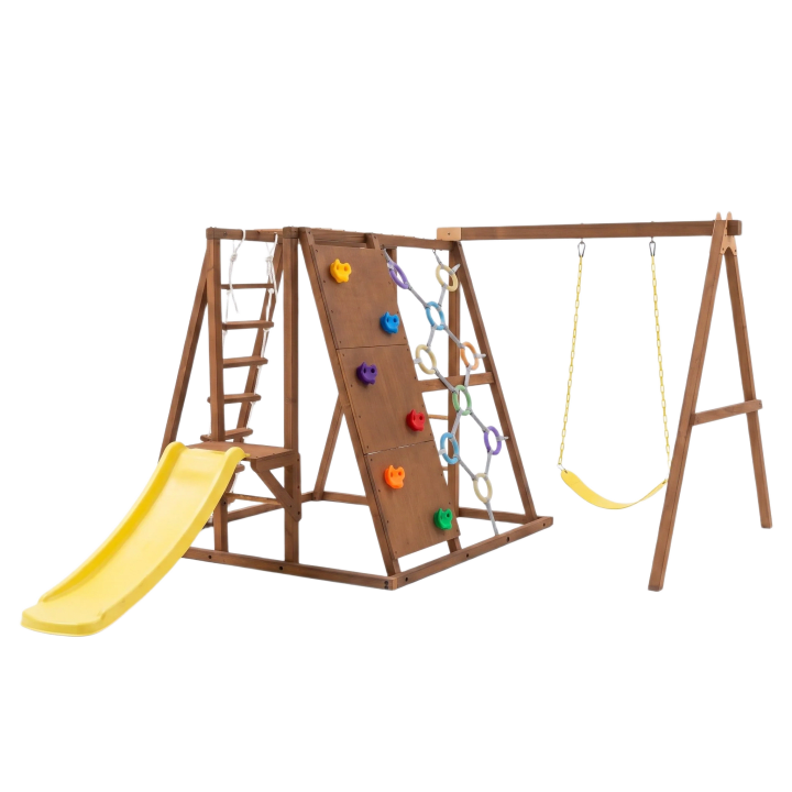 Sycamore Large | Outdoor Sensory Swing Set & Climbing Jungle Gym