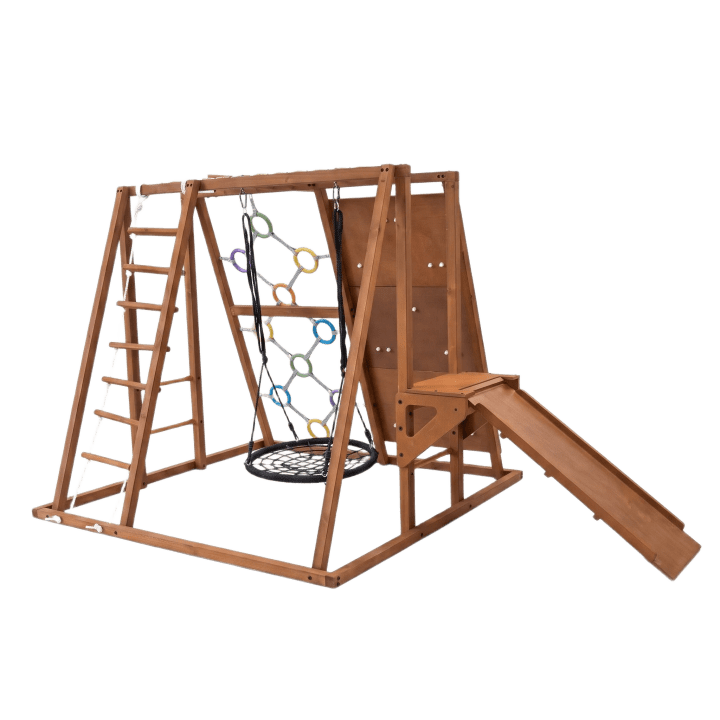 Sycamore XL | Outdoor Sensory Swing Set & Climbing Jungle Gym