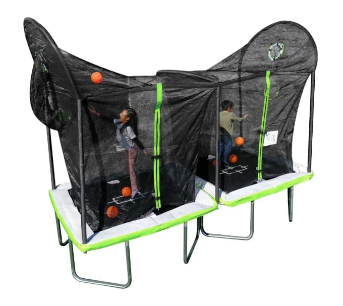 TruJump 12' x 6' Rectangular BattleBall Trampoline