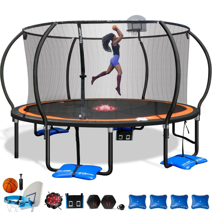 TruJump PRO 14' MULTIPLAY Trampoline
