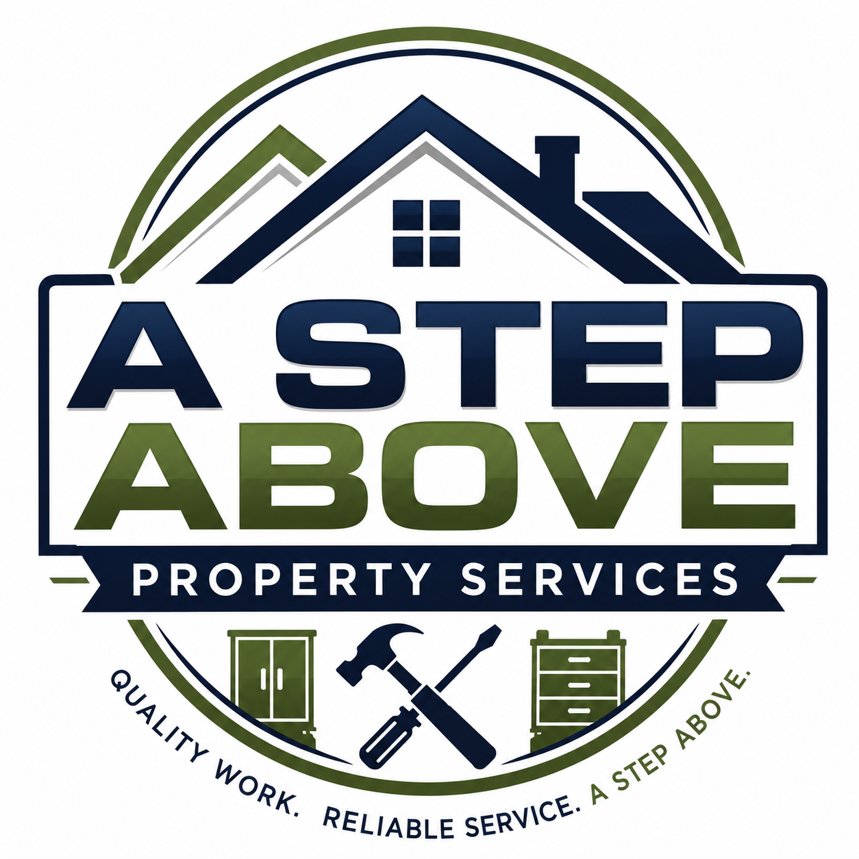 A step above property services logo