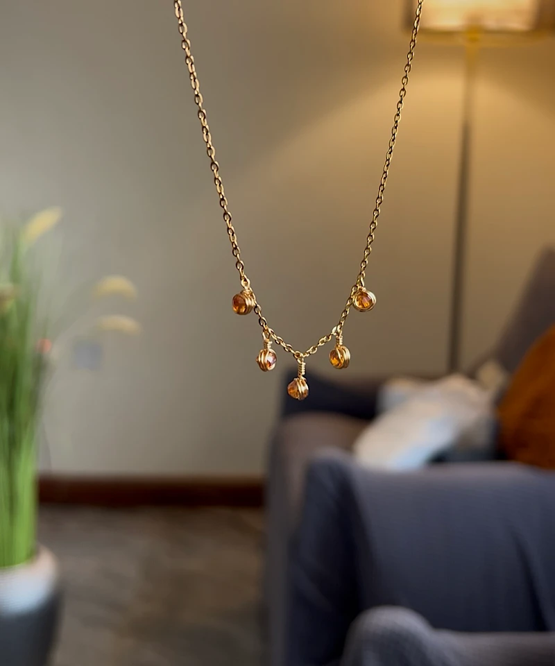 CHARM DROP necklace 