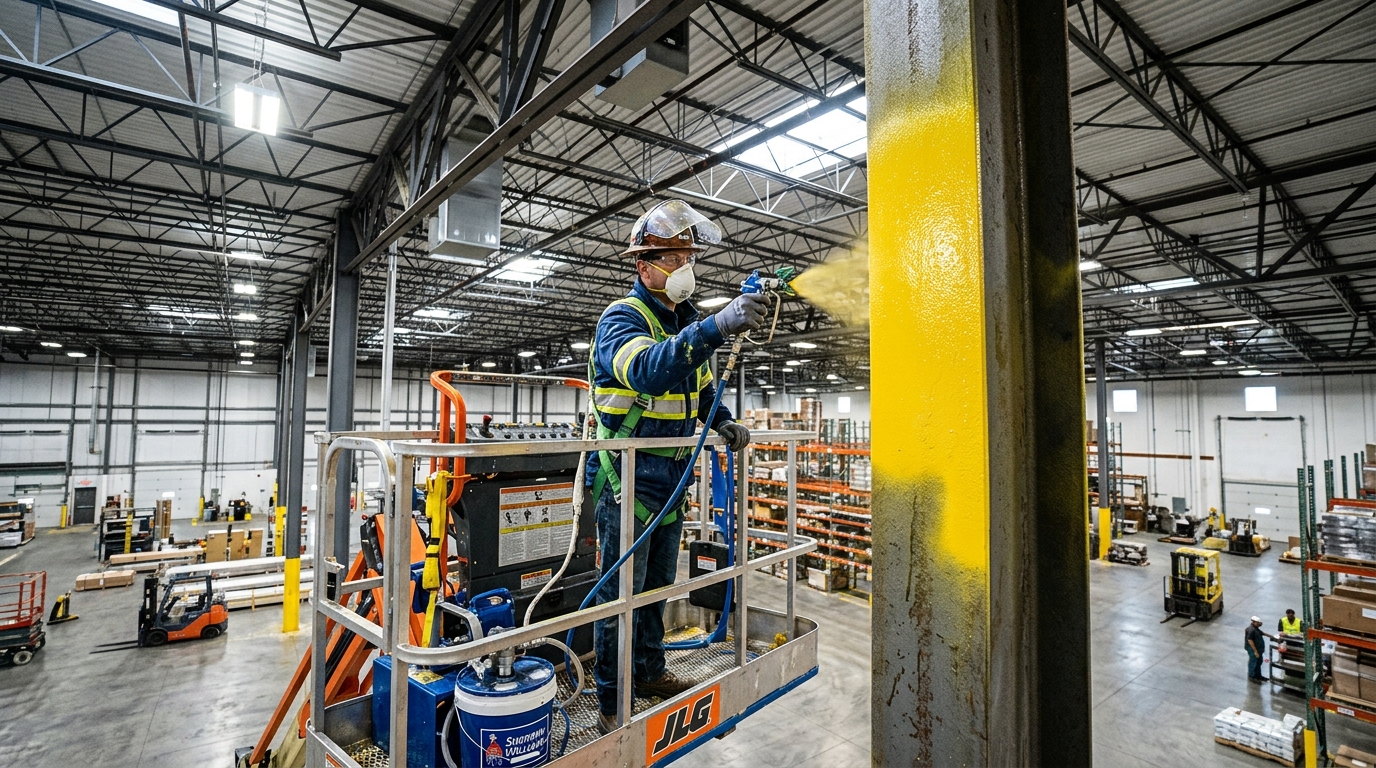 Mantenimiento de Pintura en Estructuras
