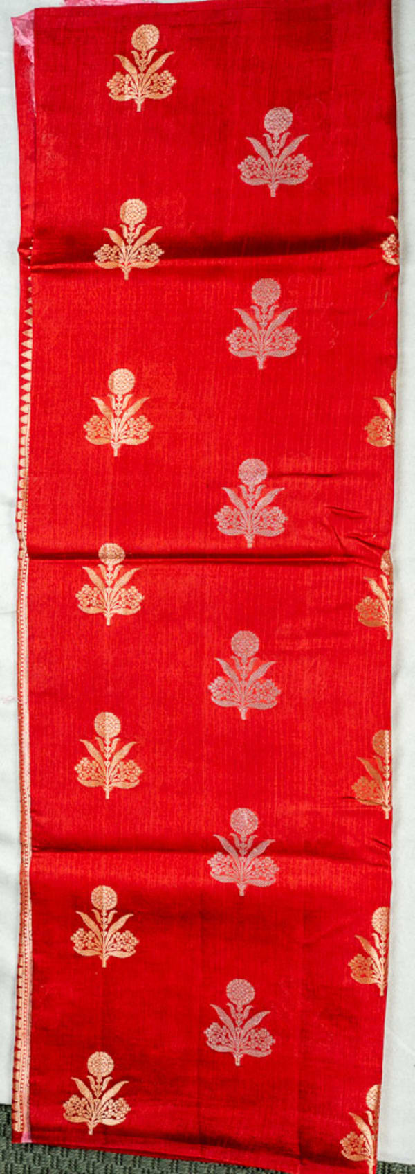 Linen Silk - Red