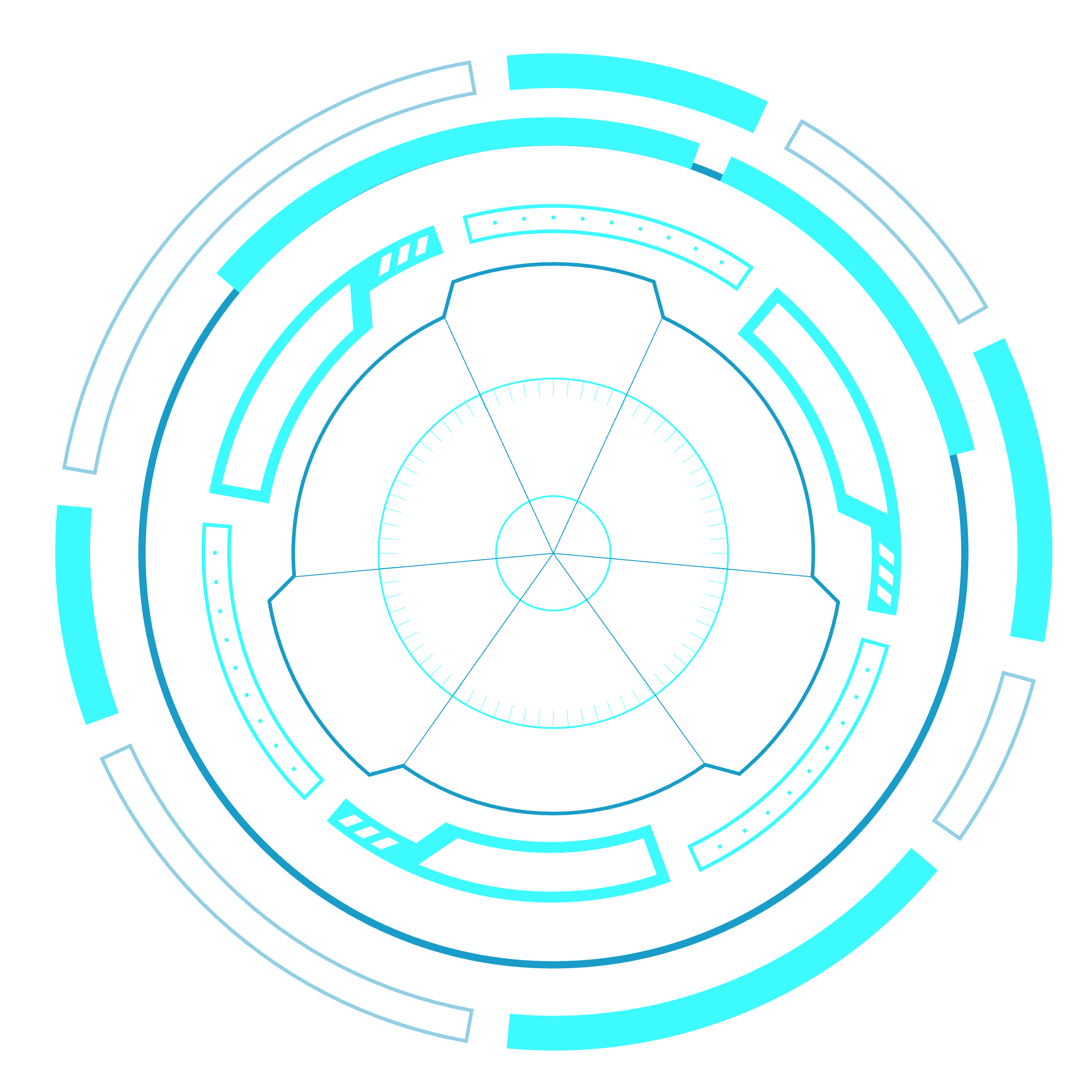 HUD Radial Element