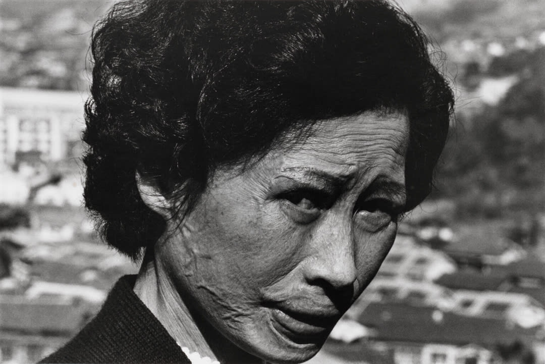 Hibakusha Tsuyo Katooka, Motoharamachi, Nagasaki, 1961