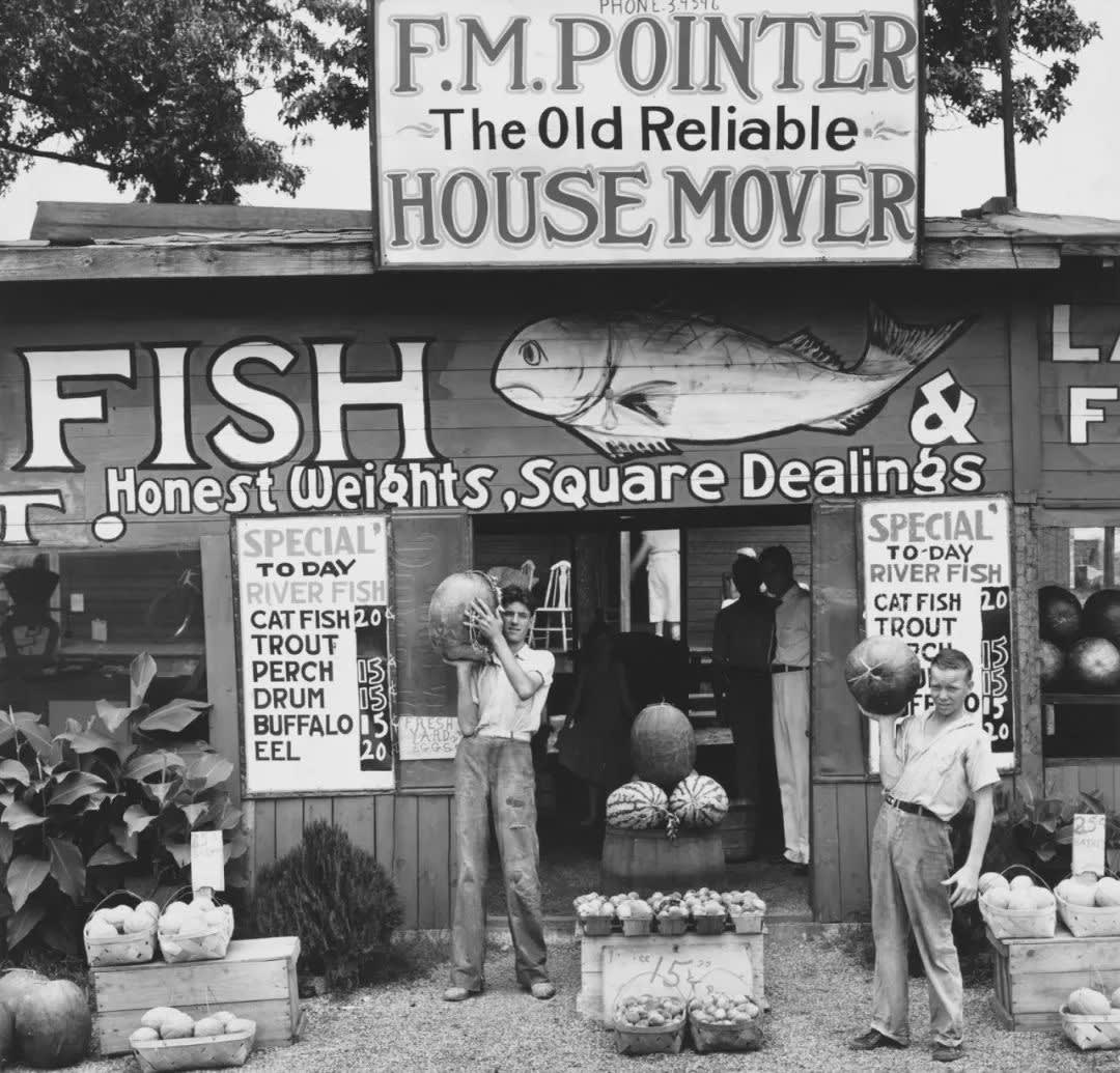 Roadside Stand Near Birmingham, 1936