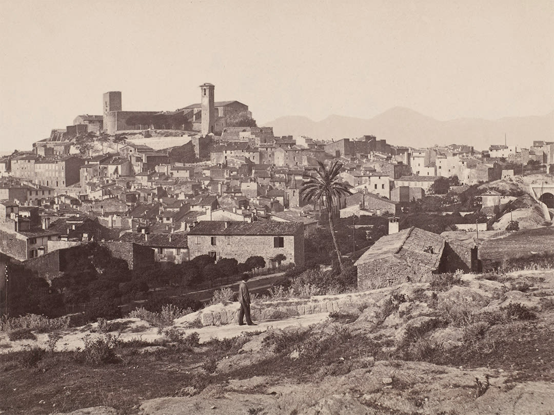 Cannes, View toward the Suquet Hill
