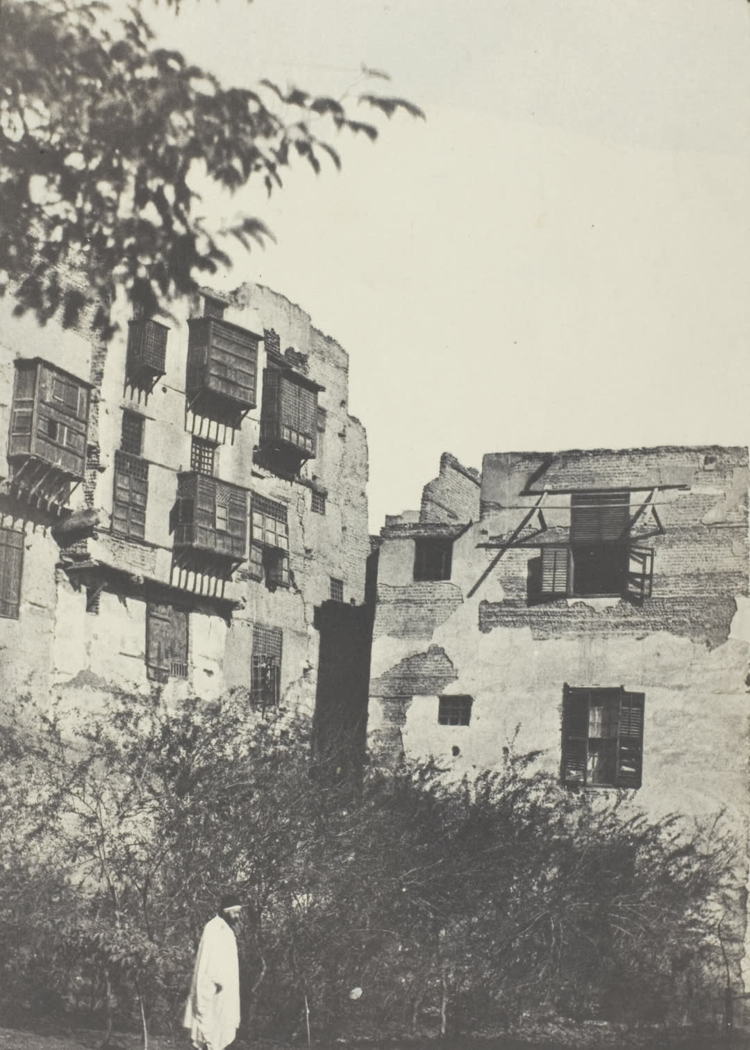 House and Garden in the French Quarter, Cairo;  Courtesy of the Art Institute of Chicago