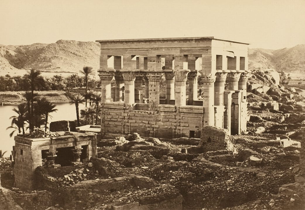 Pharaoh's Bed Philae, From the Great Temple