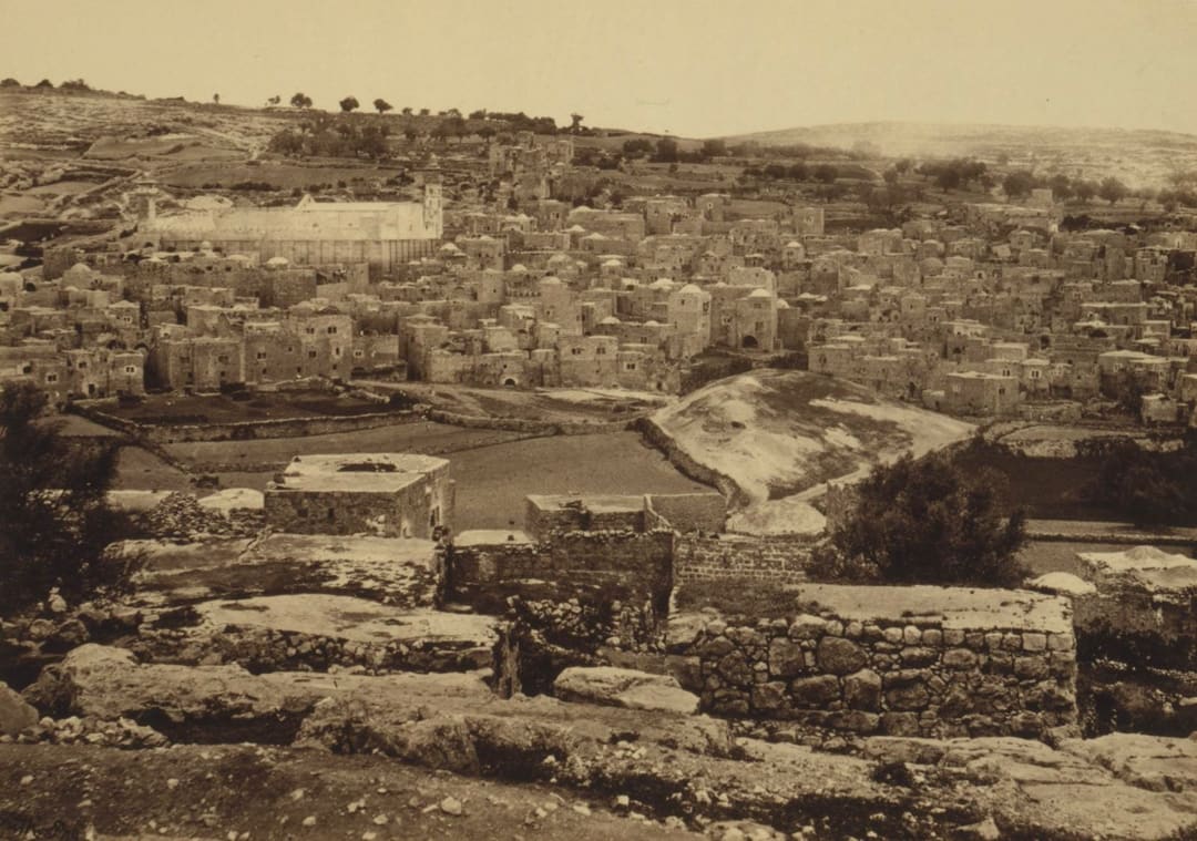 Hebron with Mosque Covering the Cave of Macpelah