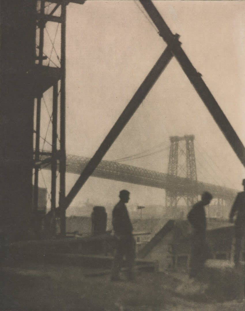 Williamsburg Bridge, 1909.
