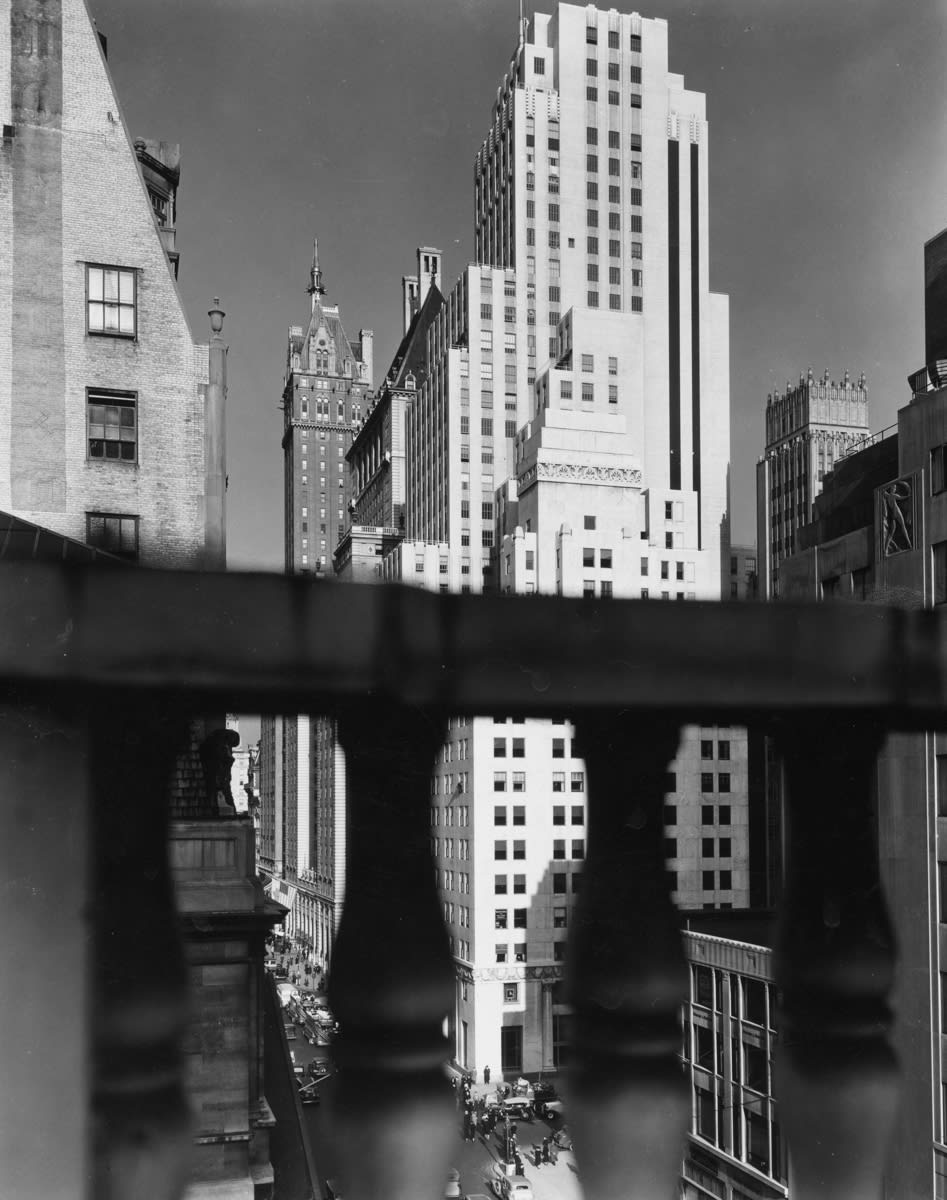 Squibb Building with Sherry Netherland in Background, 1935