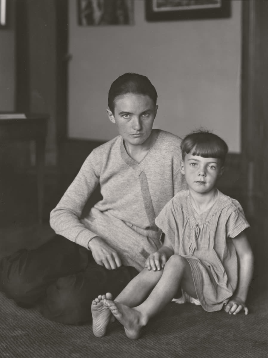 Mother and Daughter [Helene Abelen with Daughter Josepha], c. 1926. Collection of The Museum of Modern Art. Image courtesy of MoMA.