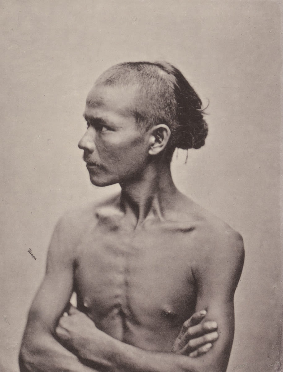 Four Heads, Types of the Labouring Class, 1873