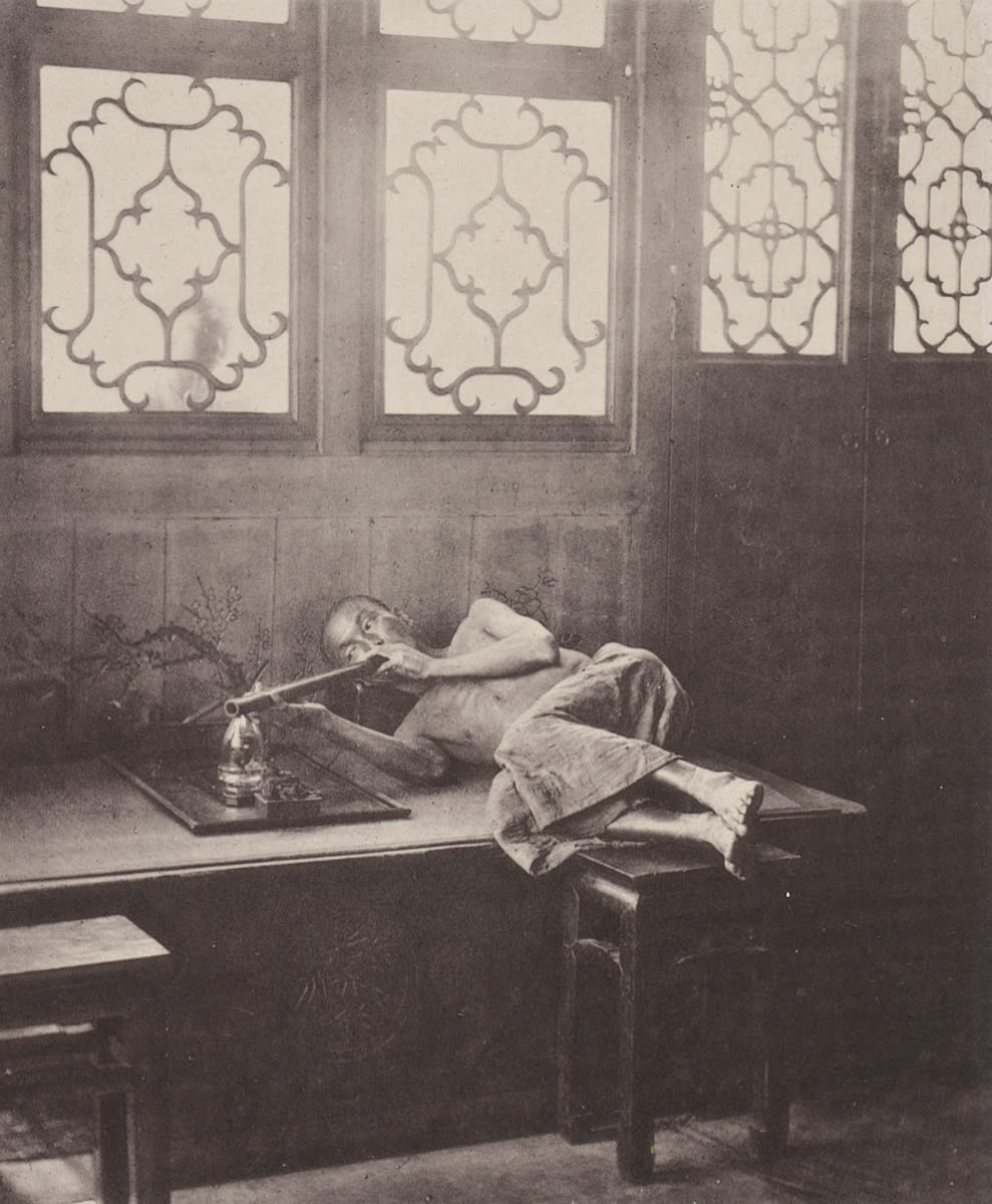 Opium-Smoking in a Restaurant, 1873