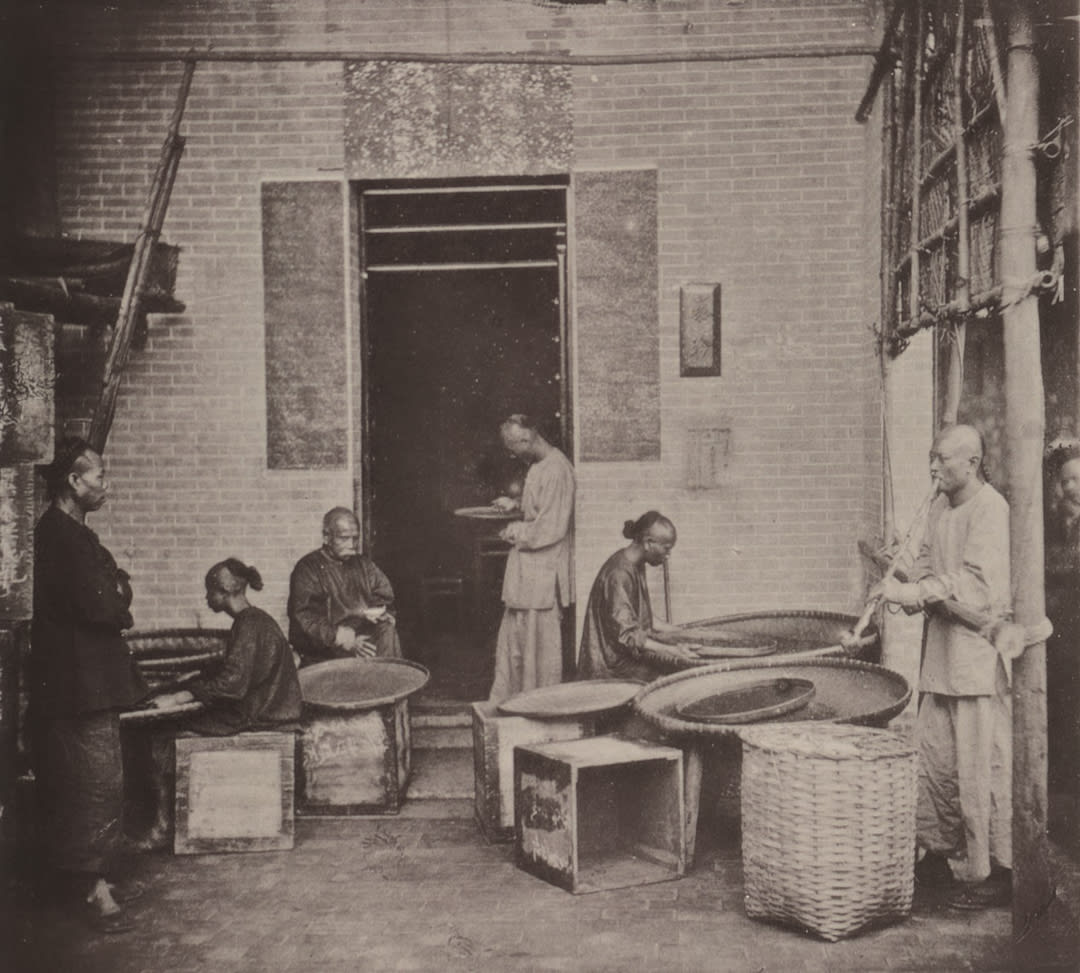 A Tea House, Canton, 1873